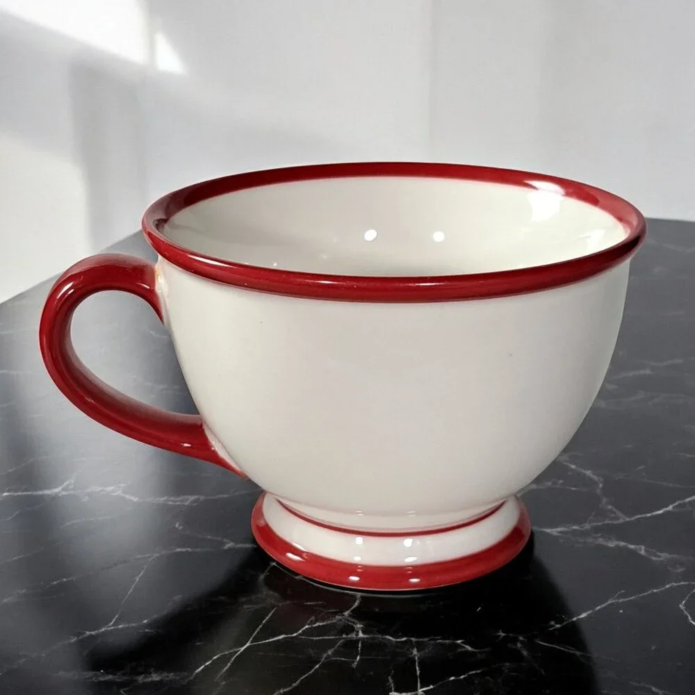 Starbucks Holiday 2007‎ Joy Stocking Footed Mug Cup Coffee Tea Christmas - Picture 4 of 10